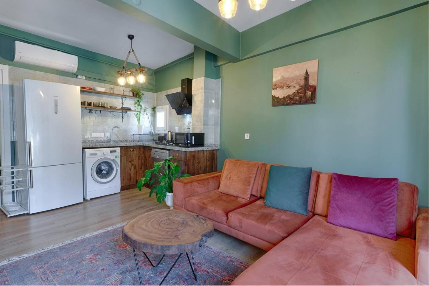 Cozy Center 1br W Balcony Near Galataport ! Apartament Istanbul